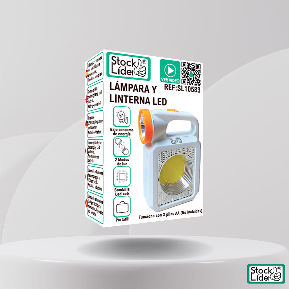 Lámpara y linterna LED