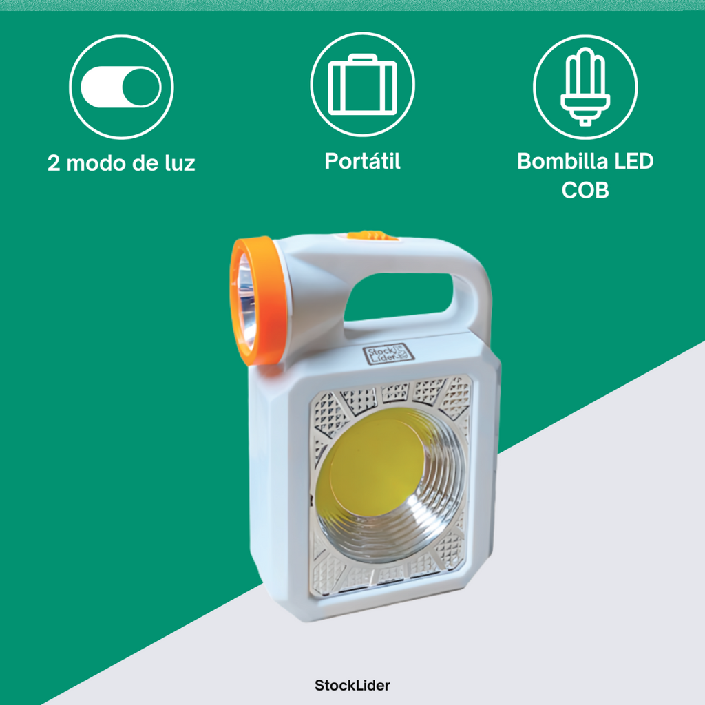 Lámpara y linterna LED