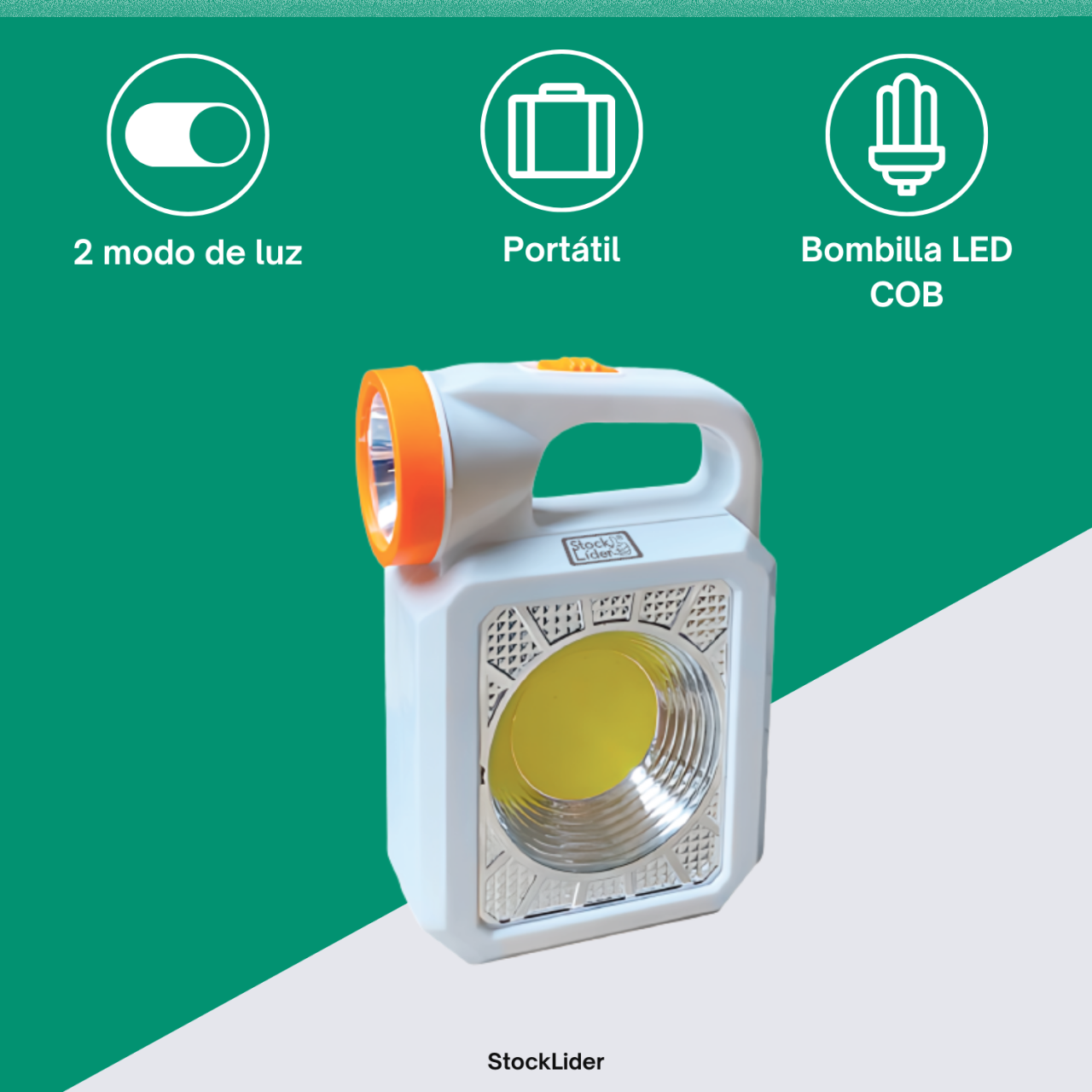 Lámpara y linterna LED