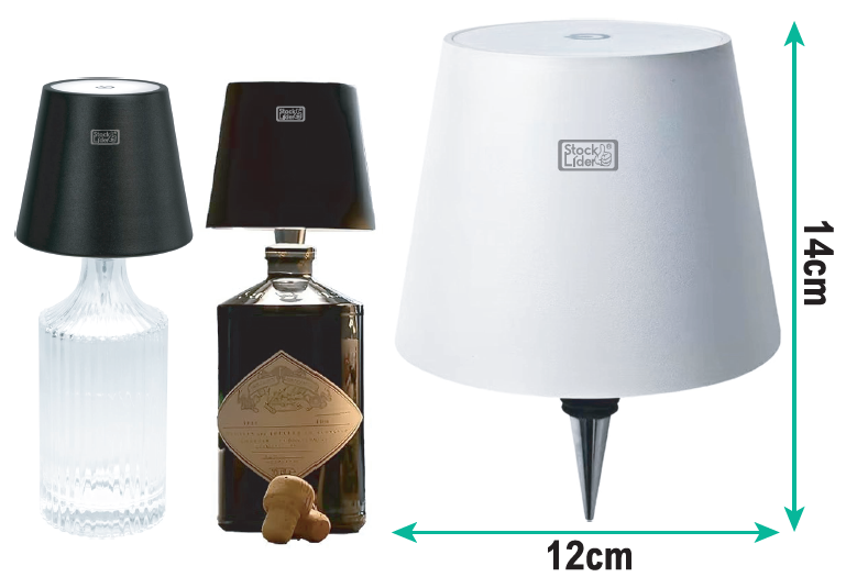 Lámpara para botellas